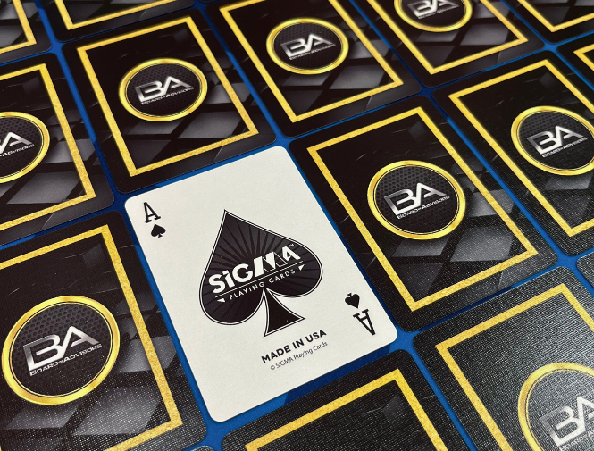 Board or Advisors Custom Deck of Cards